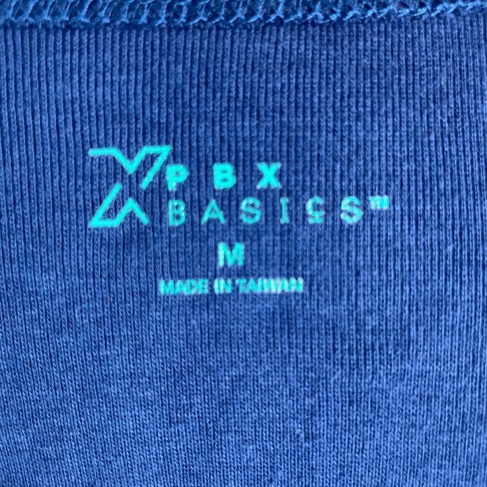 NWT PBX Basics Blue Tank Top Size M - Picture 6 of 7